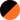 Musta/oranssi