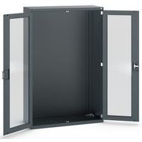 Kaappi Cubio 2 läpinäkyvät ovet H2000mm - Bott