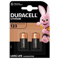 CR123-litiumparisto - 2 kpl pakkaus - Duracell