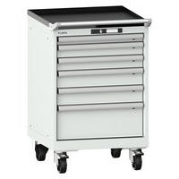 Siirrettävä työkalulaatikosto 27x27E, 6 laatikkoa - Lista