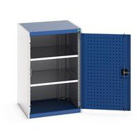 Kaappi rei'itetyillä pariovilla Cubio – korkeus 1000 mm – Bott