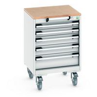 Siirrettävä laatikostokaappi Cubio SLR-556-5.1 – Bott