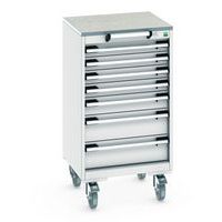 Siirrettävä laatikostokaappi Cubio SLR-558-7.1 – Bott