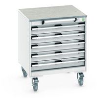 Siirrettävä laatikostokaappi Cubio SLR-666-5.3 – Bott