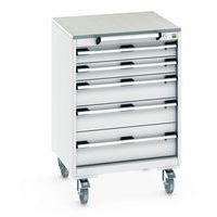 Siirrettävä laatikostokaappi Cubio SLR-668-5.1 – Bott