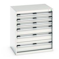 Kaappi laatikoilla Cubio – 800x1050x650 mm – Bott