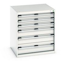 Kaappi laatikoilla Cubio – 900x800x750 mm – Bott