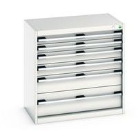 Kaappi laatikoilla Cubio - 800x800x525mm - Bott