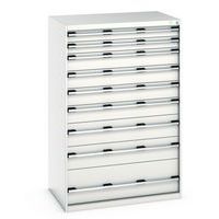 Kaappi 9 laatikolla Cubio – 1600x1050x750 mm – Bott