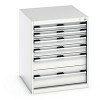 Kaappi laatikoilla Cubio 800x650x750 mm – Bott