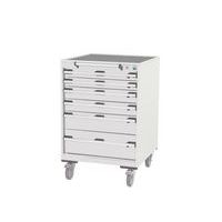 Siirrettävä laatikostokaappi Cubio – Leveys 65 cm – Bott