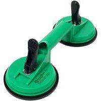 Kaksinkertainen imukuppi muovista - kapasiteetti 80 kg - Manutan Expert