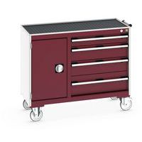 Työpajavaunu Cubio suuret laatikot - 1050x525x885mm - Bott