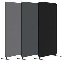 Lattiaseinäke Softline 30 Dox, jalat, korkeus 1500 mm - Abstracta