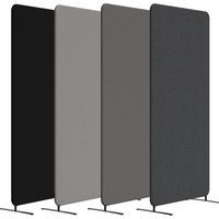 Lattiaseinäke Softline 30 Salsa, jalat, korkeus 1700 mm - Abstracta