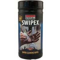 Swipex-puhdistuspyyhkeet, 100 kpl:n pakkaus – Soudal