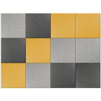 Yhdistelmäpakkaus 12 akustista PET-huopapaneelia - Smit Visual