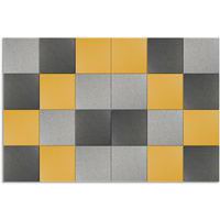 Yhdistelmäpakkaus 24 akustista PET-huopapaneelia - Smit Visual