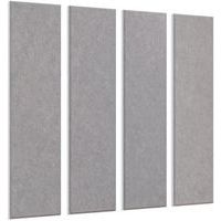 Sarja, 4 akustista seinäpaneelia PET-huovasta - Smit Visual