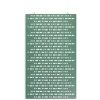 Ripustettava väliseinä, akustinen PET-huopa - Smit Visual