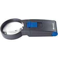 Taskusuurennuslasi, jossa LED-valo – Kaksoiskupera – Suurennus 6x