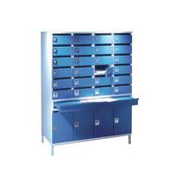 exemple de composition : 2 x type 4002, 1 x tiroir de tri pour armoire à courrier, 2 x type 4266, 1 x piètement (120 x 50 x 30 cm) exemple de composition : 2 x type 4002, 1 x tiroir de tri pour armoire à courrier, 2 x type 4266, 1 x piètement (120 x 50 x 30 cm)