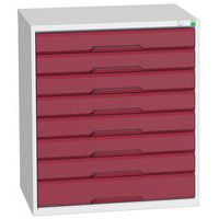 Laatikostokaappi Verso – 900mm – 8 laatikkoa – Bott