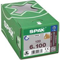 Laatikko 100 puuruuvia sylinterimäinen kanta TX Ø 6 mm - Spax