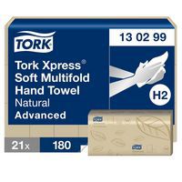 Monitaitteiset pyyhkeet pehmeät - 2 kerrosta - H2 Advanced - Tork