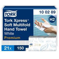 Monitaitteiset pyyhkeet pehmeät - 2 kerrosta - H2 Premium - Tork