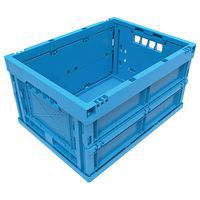 Muovilaatikko kokoontaittuva sininen