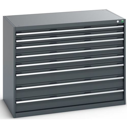 Kaappi 8 laatikolla raskaalle kuormalle 1300x750x1000mm - Bott