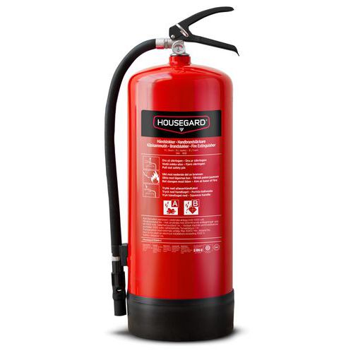 Vaahtosammutin, PFAS-vapaa, 6-9 L - Housegard