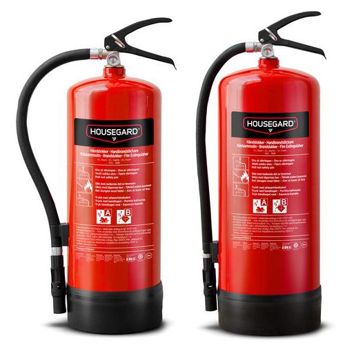 Vaahtosammutin, PFAS-vapaa, 6-9 L - Housegard