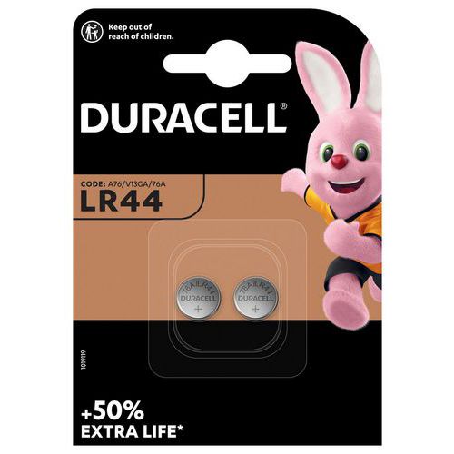 LR44 V13GA ‑alkalinappikennoparisto - 2 kpl pakkaus - Duracell