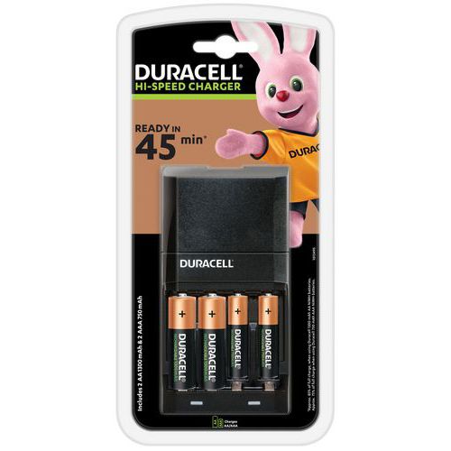 15 minuutin ladattava akkulaturi - CEF27 - Duracell