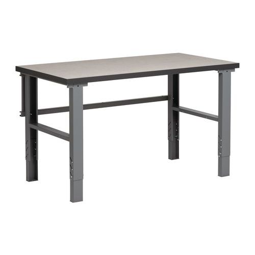 Work Työtaso kiinteä 500 kg vinyylilevyllä - WFI