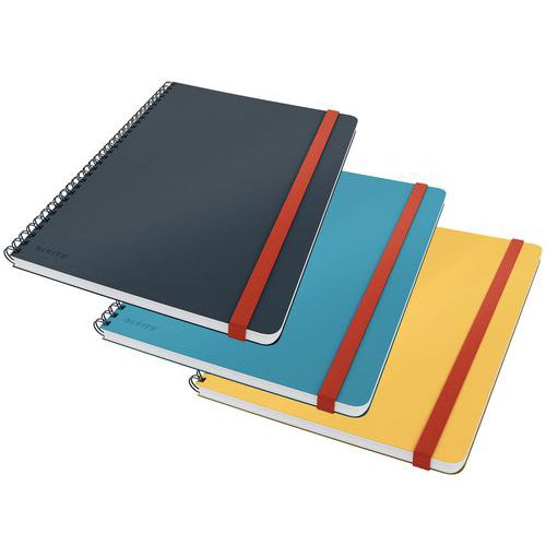 Spiraalilehtiö Cosy L ruudutettu - Leitz