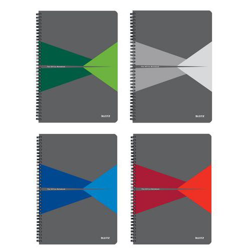 Muistikirja Office PP A5 ruudutettu - Leitz