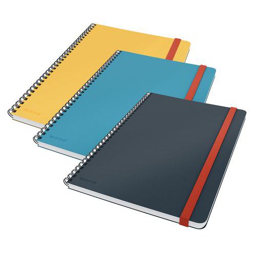 Spiraalimuistikirja Cosy L viivoitettu, B5 - Leitz