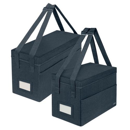 Office-in-a-bag säilytyslaukku kankaasta kannella - Leitz