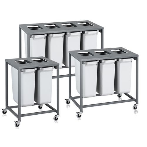 Lajittelukärry Light, 2-4 astiaa - WFI