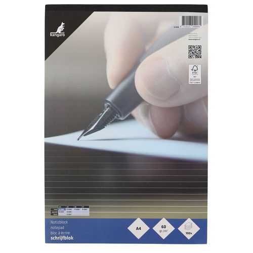 Kangaro-muistilehtiö - Päällystetty - Fastprint