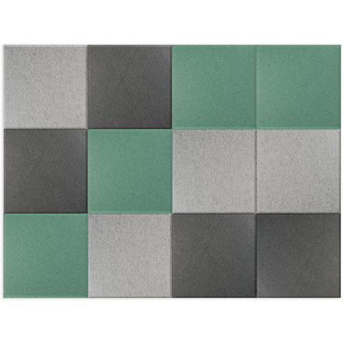 Yhdistelmäpakkaus 12 akustista PET-huopapaneelia - Smit Visual