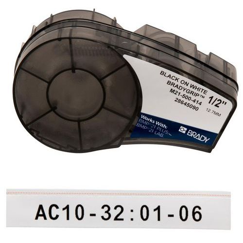 Tulostettava tarranauhamateriaali BradyGrip M210:lle ja M211:lle - Brady