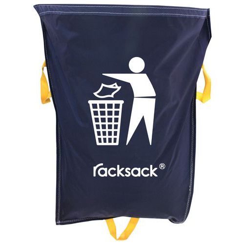 Racksack-jätelajittelusäkki hyllyyn – pahvi