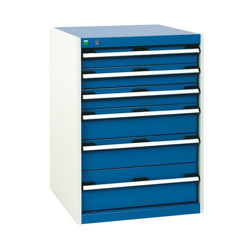 Verstaskaappi laatikoilla Bott SL-66 – korkeus 100 cm