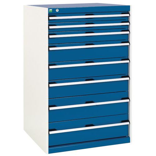 Työpajakaappi laatikoilla Bott SL-87 - korkeus 120 cm