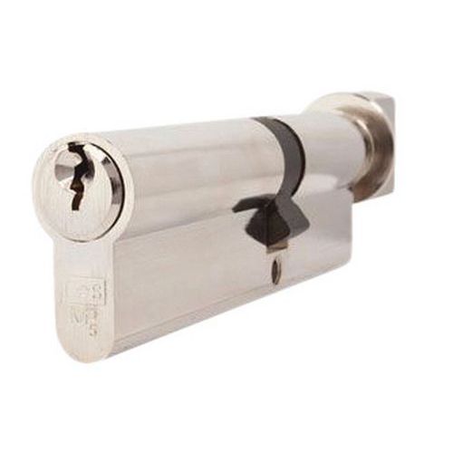 Euro-painikesylinteri erilainen lukitus - nikkeliä - Ironmongery
