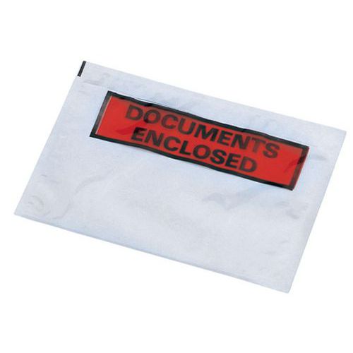 Lähetysluettelotasku - ”Documents enclosed” Lähetysluettelotasku - ”Documents enclosed”